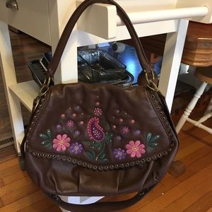 Isabella Fiora Crossbody Handbag Brown